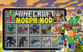 Mod Minecraft Morph Mobs captura de pantalla 5