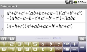 FactorizationA screenshot 5