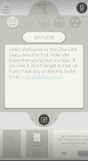 One Line Diary screenshot 2