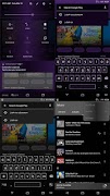 J Dark Ice Substratum Theme screenshot 3