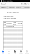 Account Statement 스크린샷 1