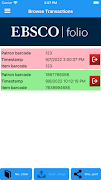 FOLIO Offline circulation screenshot 4