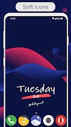 برنامه‌نما Soft - Icon Pack R عکس از صفحه