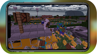 Zombie Mod Minecraft plakat