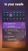 Event Flow Calendar Widget تصوير الشاشة 5