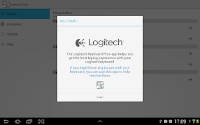 برنامه‌نما Logitech Keyboard Plus عکس از صفحه