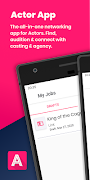 Actor App by Casting Workbook الملصق