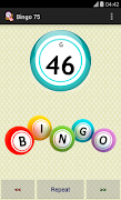 Bingo 75 poster
