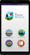 برنامه‌نما TouchRemove عکس از صفحه