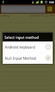 Null Input Method Poster