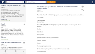 Search for training courses screenshot 7