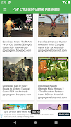 My PSP Game Market Database স্ক্রিনশট 4