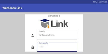 برنامه‌نما WebClass Link عکس از صفحه