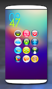 Bubble Ball Icon Pack Ekran Görüntüsü 4