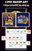 Logo Maker & Logo Creator app Ekran Görüntüsü 1