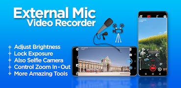 Poster External Mic Video Recorder
