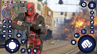 Robot Superhero Fighting Games syot layar 1