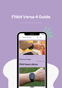 Fitbit Versa 4 Guide скриншот 1