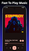 1 Schermata Music Player