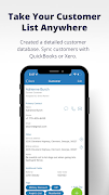 2 Schermata SimplySend: Mobile Invoicing