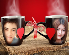 กรอบรูปแก้วน้ำ กรอบรูปแก้วกาแฟ ภาพหน้าจอ 3