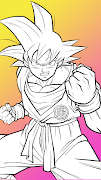 Dragon Saiyanz Anime Drawing स्क्रीनशॉट 3