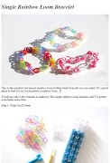 Rainbow Loom Bracelet Tutorial imagem de tela 3