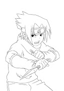 How to Draw Sasuke скриншот 3