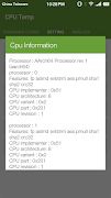 5 Schermata Cpu Temperature - Cpu, Memory,