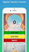 Digital Tasbih Counter plakat