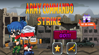 Army Commando Strike War poster