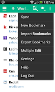 Eversync - Bookmarks and Dials screenshot 5