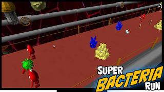 Super Bacteria Run plakat