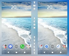 Cool Waves Theme For Xperia Poster