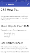 Learn CSS Programming 스크린샷 3