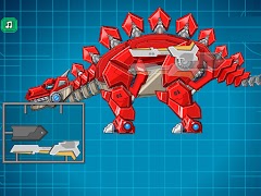 Assemble Robot War Stegosaurus स्क्रीनशॉट 3