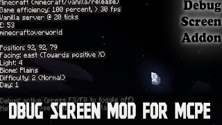 Debug Screen Mod for Minecraft captura de pantalla 5