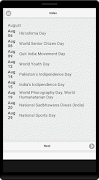 Important Days & Dates (India) ภาพหน้าจอ 2
