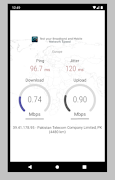 Internet Speed Test captura de pantalla 3