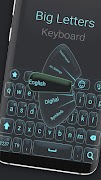 Big letters keyboard ポスター
