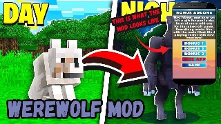 Werewolf Mod For Minecart PE ภาพหน้าจอ 1
