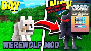 Werewolf Mod For Minecart PE Ekran Görüntüsü 1