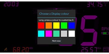 برنامه‌نما DigiHUD Speedometer عکس از صفحه