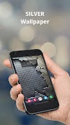 پوستر Silver Wallpaper
