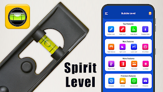 Bubble Level Spirit Level App اسکرین شاٹ 2