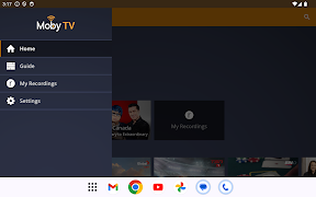 برنامه‌نما Moby TV عکس از صفحه