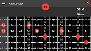 Audio2Notes imagem de tela 1