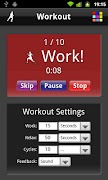 Workout Lite स्क्रीनशॉट 1