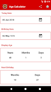 Age Calculator 2020 screenshot 1