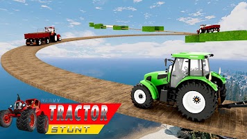Farm Stunt: Heavy Tractor game imagem de tela 3